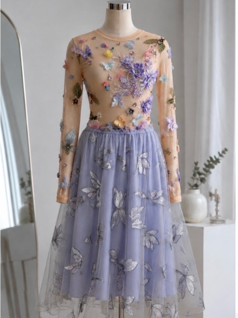 Fairy costume skirt, bodysuit and headband